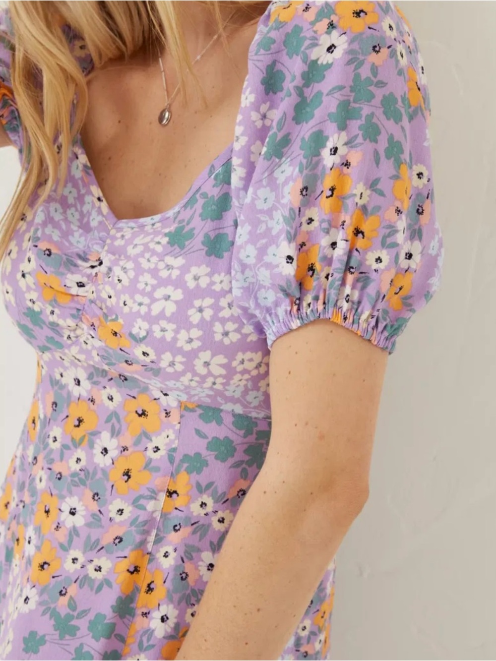 Purple Tania Meadow
Midi Dress | FatFace - Picture 3 of 5